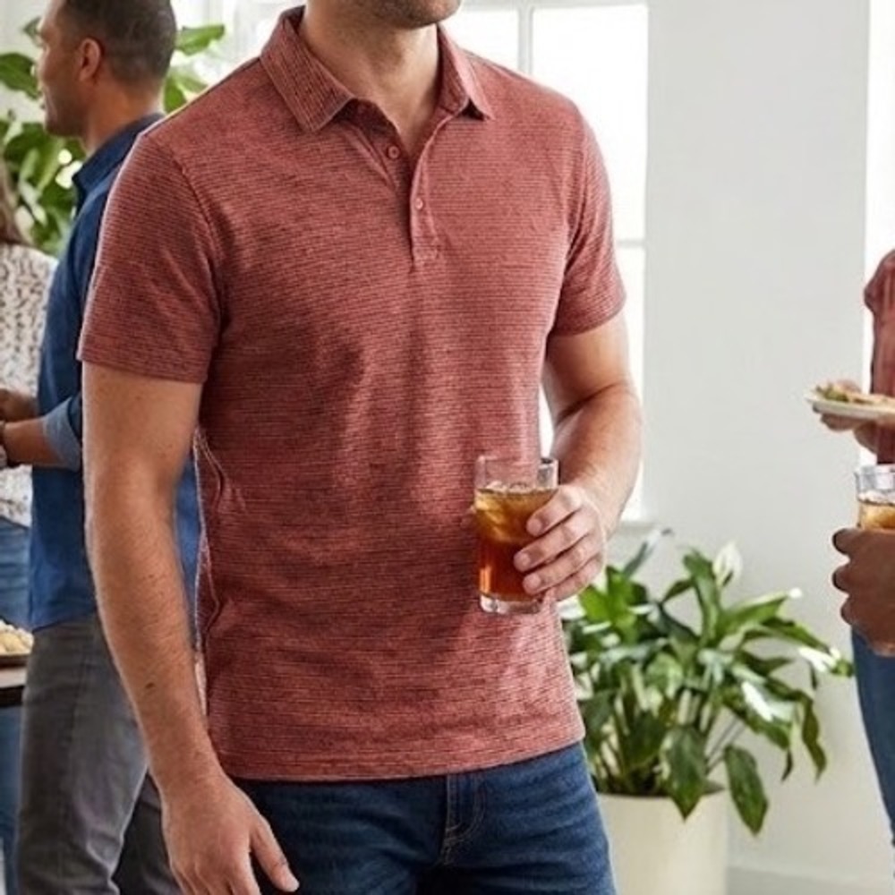 Express Mens Short Sleeve Polo Shirt